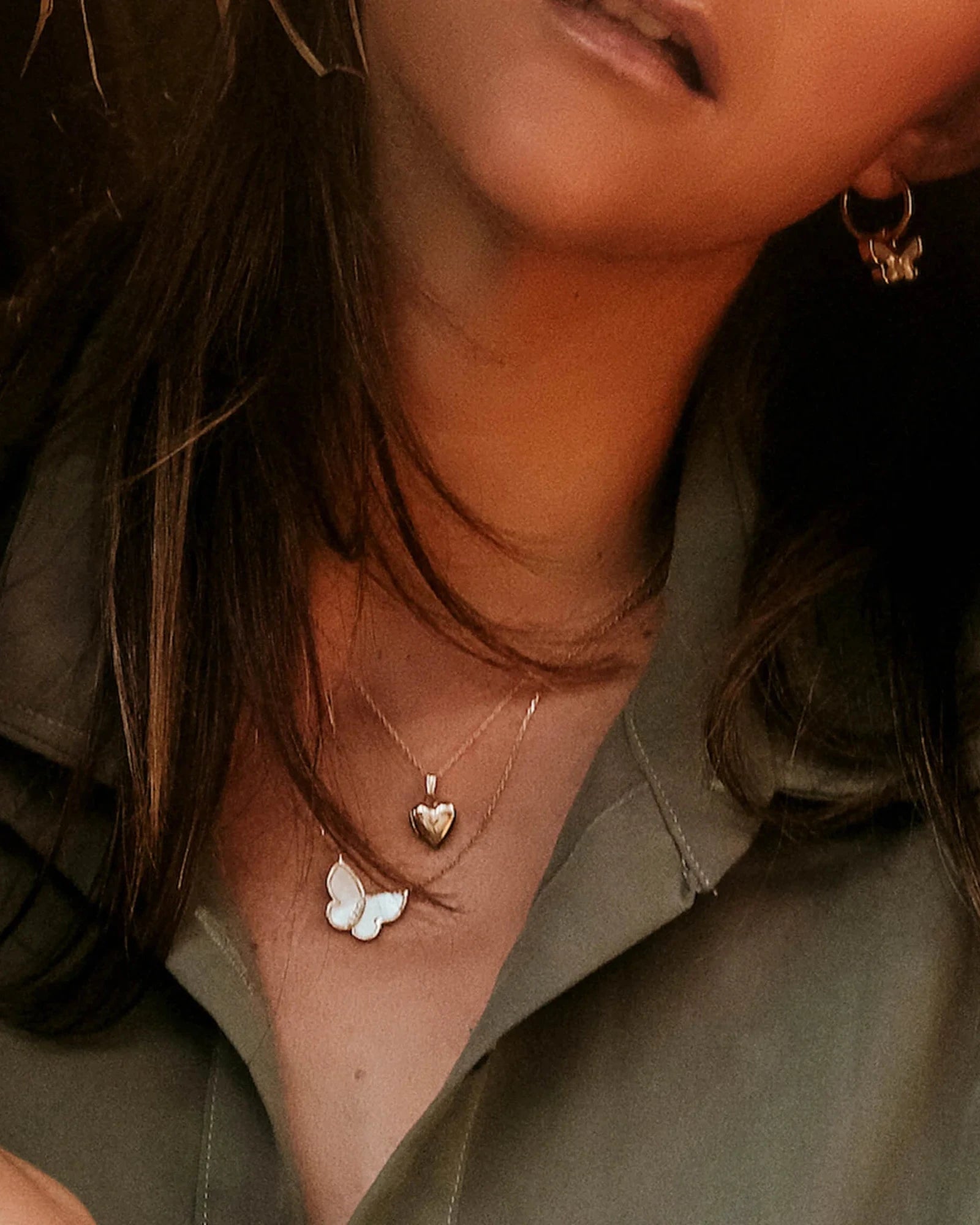 Mini Heart Locket Necklace