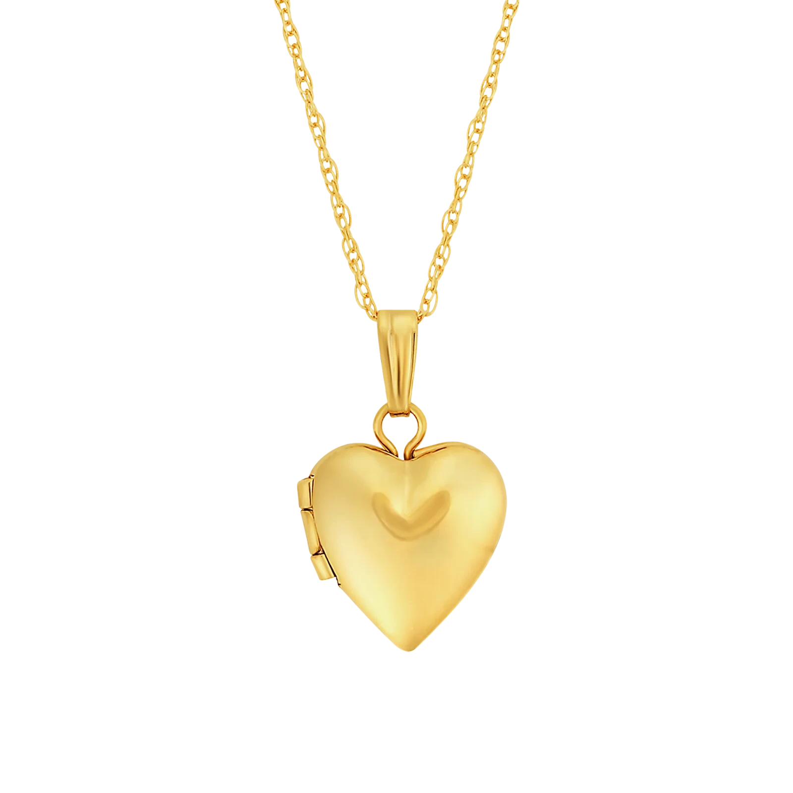 Mini Locket Gold Mini Heart Locket Necklace