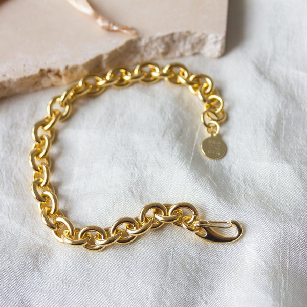 Paz Golden Chain Bracelet