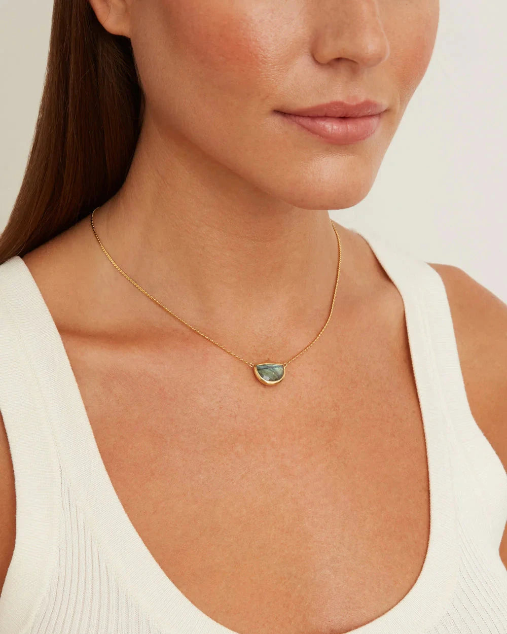 Labradorite Luna Necklace