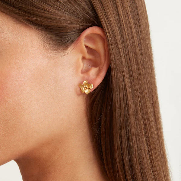 Hibiscus Stud Earrings