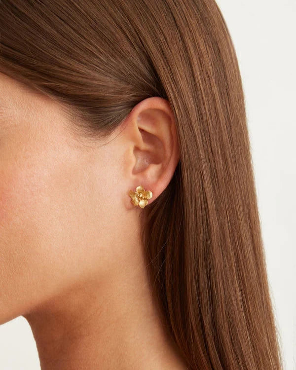 Hibiscus Stud Earrings