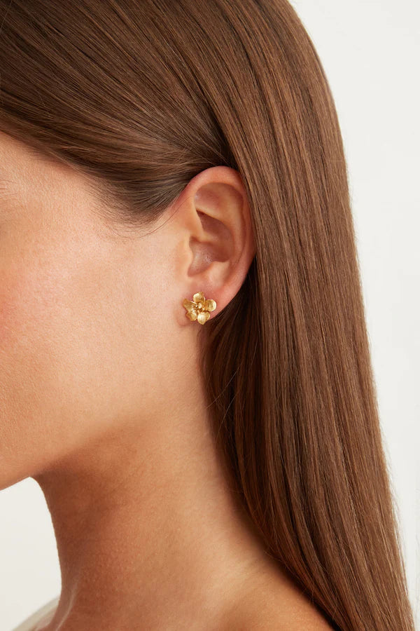 Hibiscus Stud Earrings