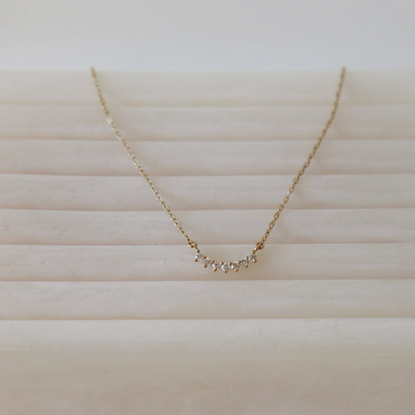 Diamond Cascade Pendant Necklace