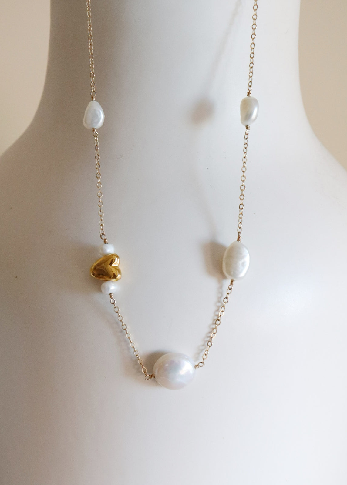 Pearl Satellite of Love Necklace