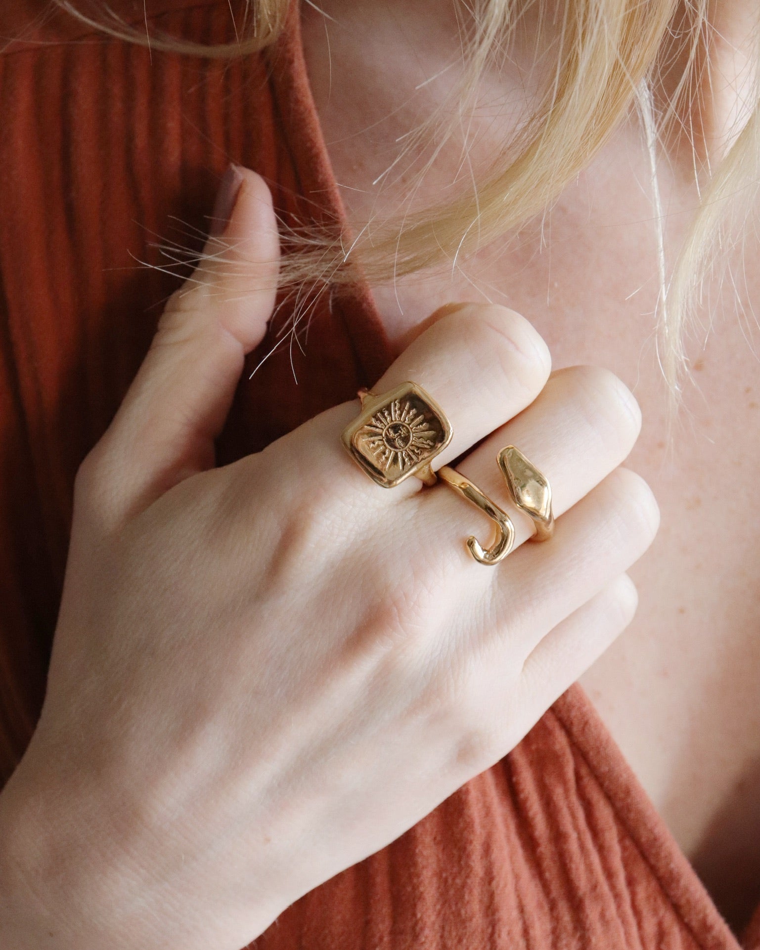 Tarot Sun Ring