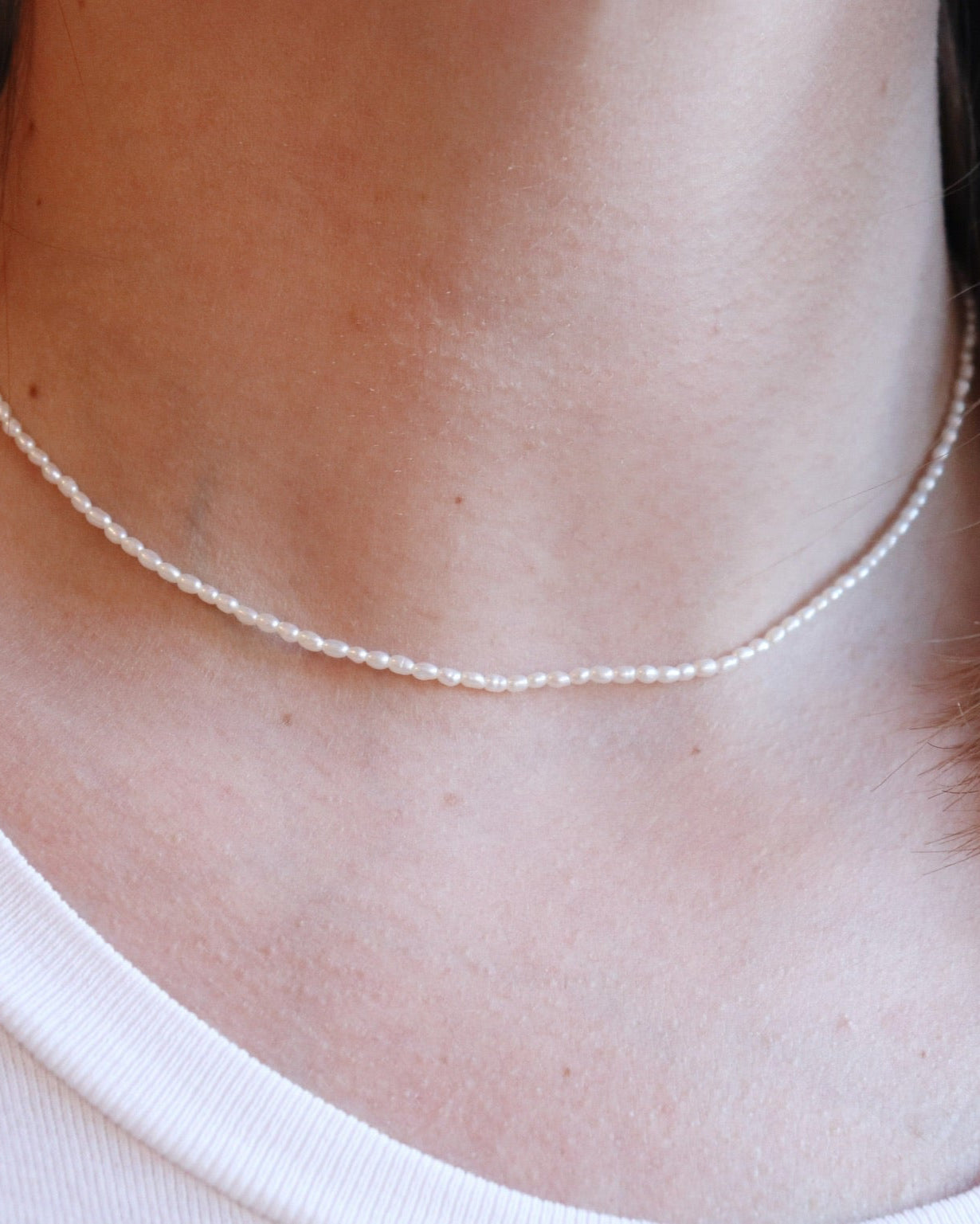 Pearl Rice Necklace