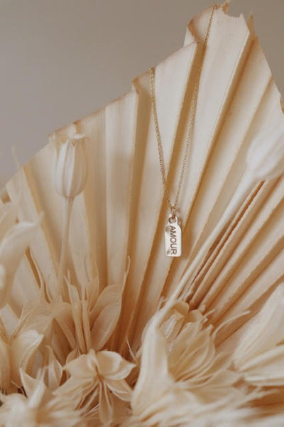 Single Tag Necklace