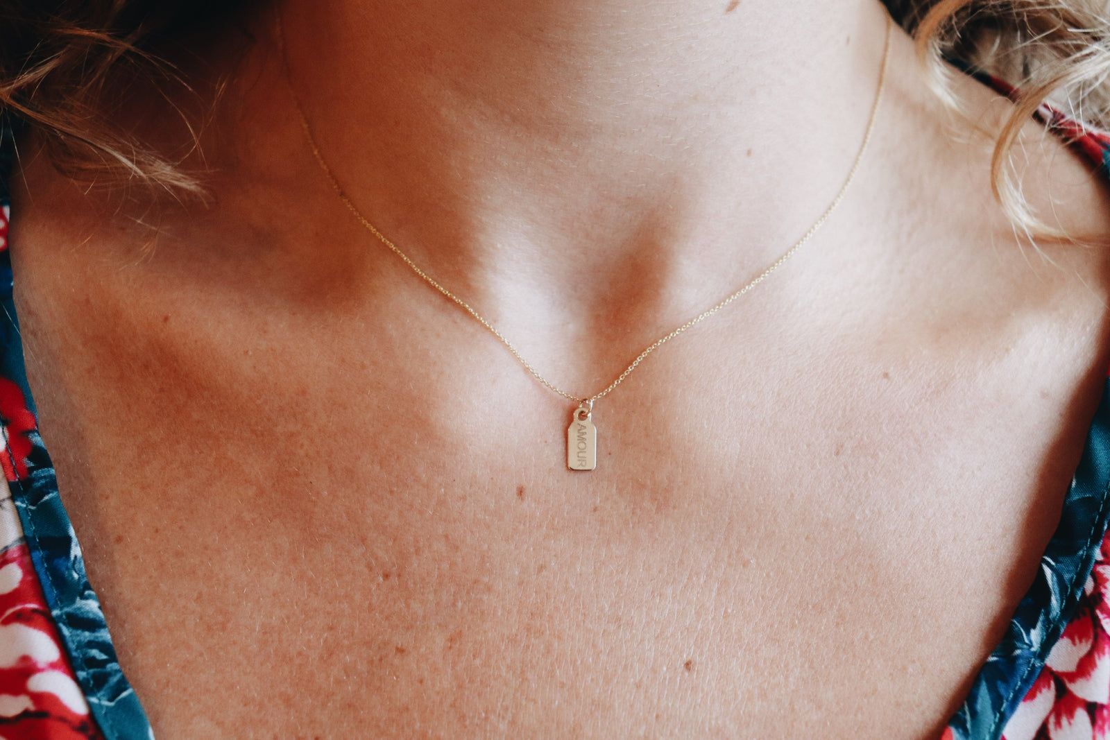 Single Tag Necklace