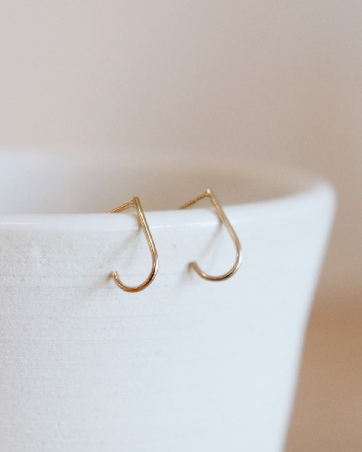 Flat Hoop Earring (single)