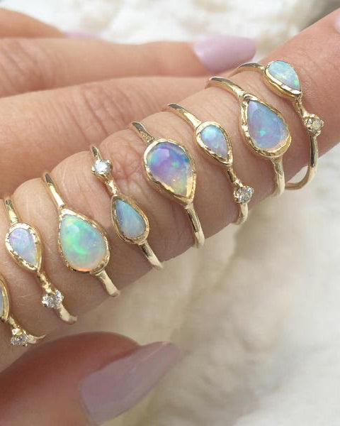 Guiding Light Opal Ring