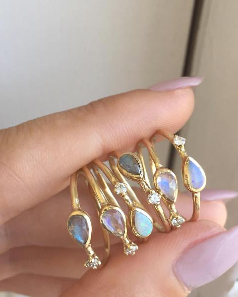Guiding Light Opal Ring