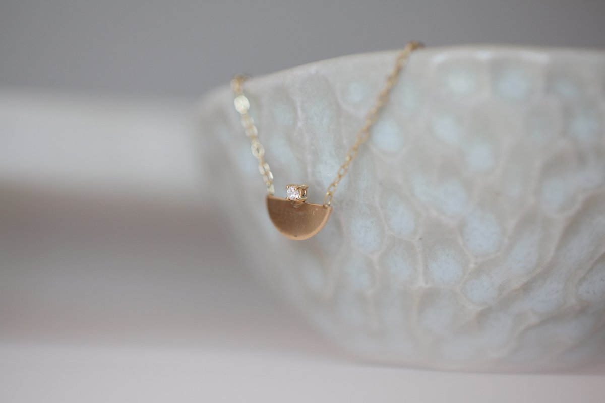 Half Moon Necklace