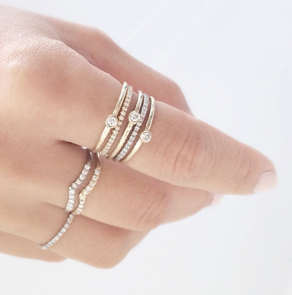 Mini Break Yellow Gold with Diamonds