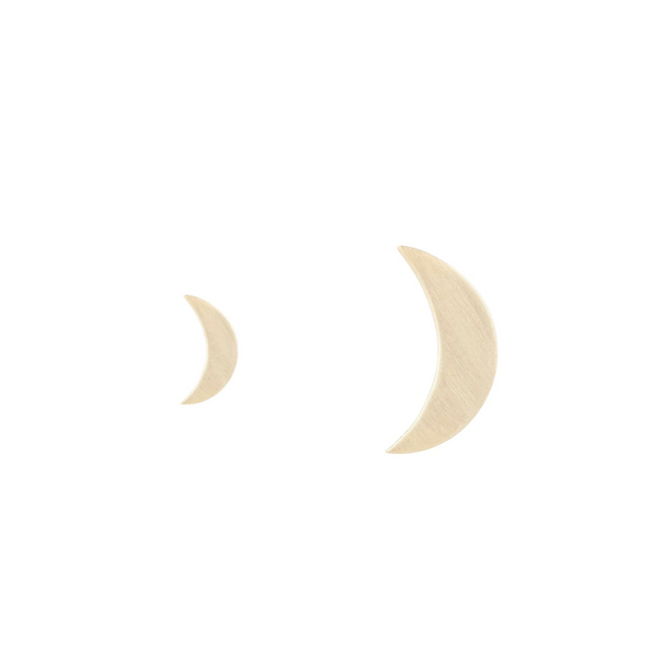 The Eclipse Earring/Moon Crescent Earring