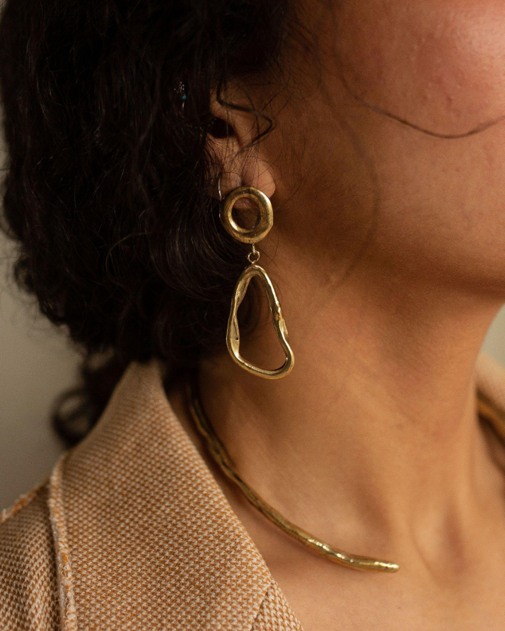 Imperfect Geometry Earrings