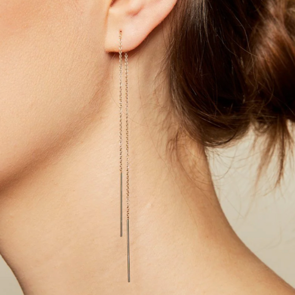 Needle and Thread Earrings