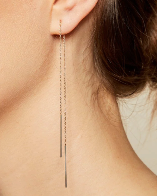 Needle and Thread Earrings