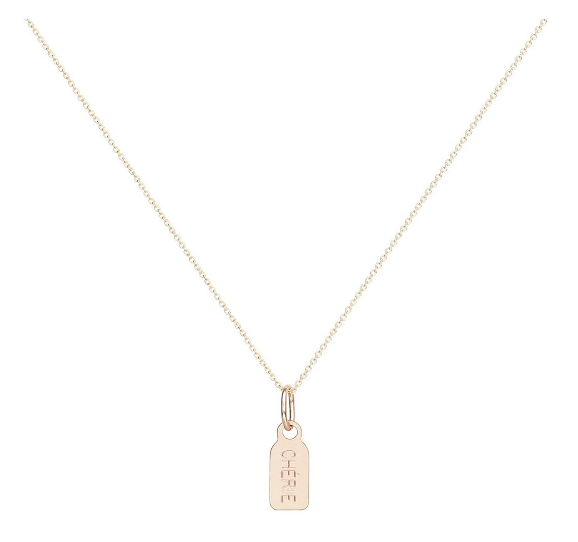 Single Tag Necklace