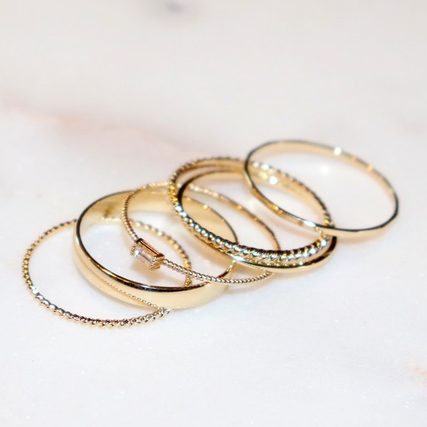 Twist Stacker Ring