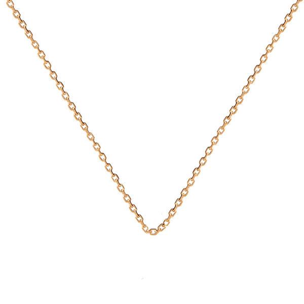 14k Gold Cable Link Chain Necklace