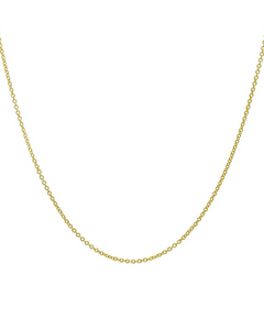 14k Gold Cable Link Chain Necklace